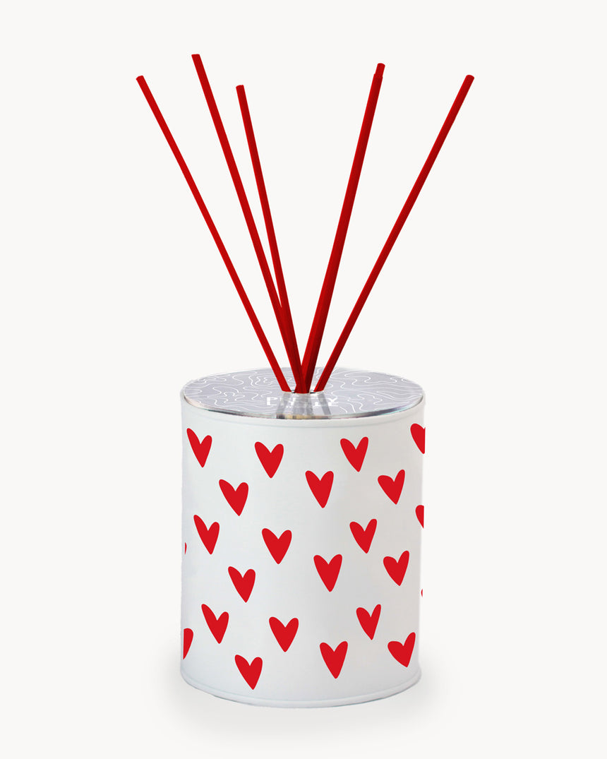 Profumatore - All Over “Cuori” - Bianco