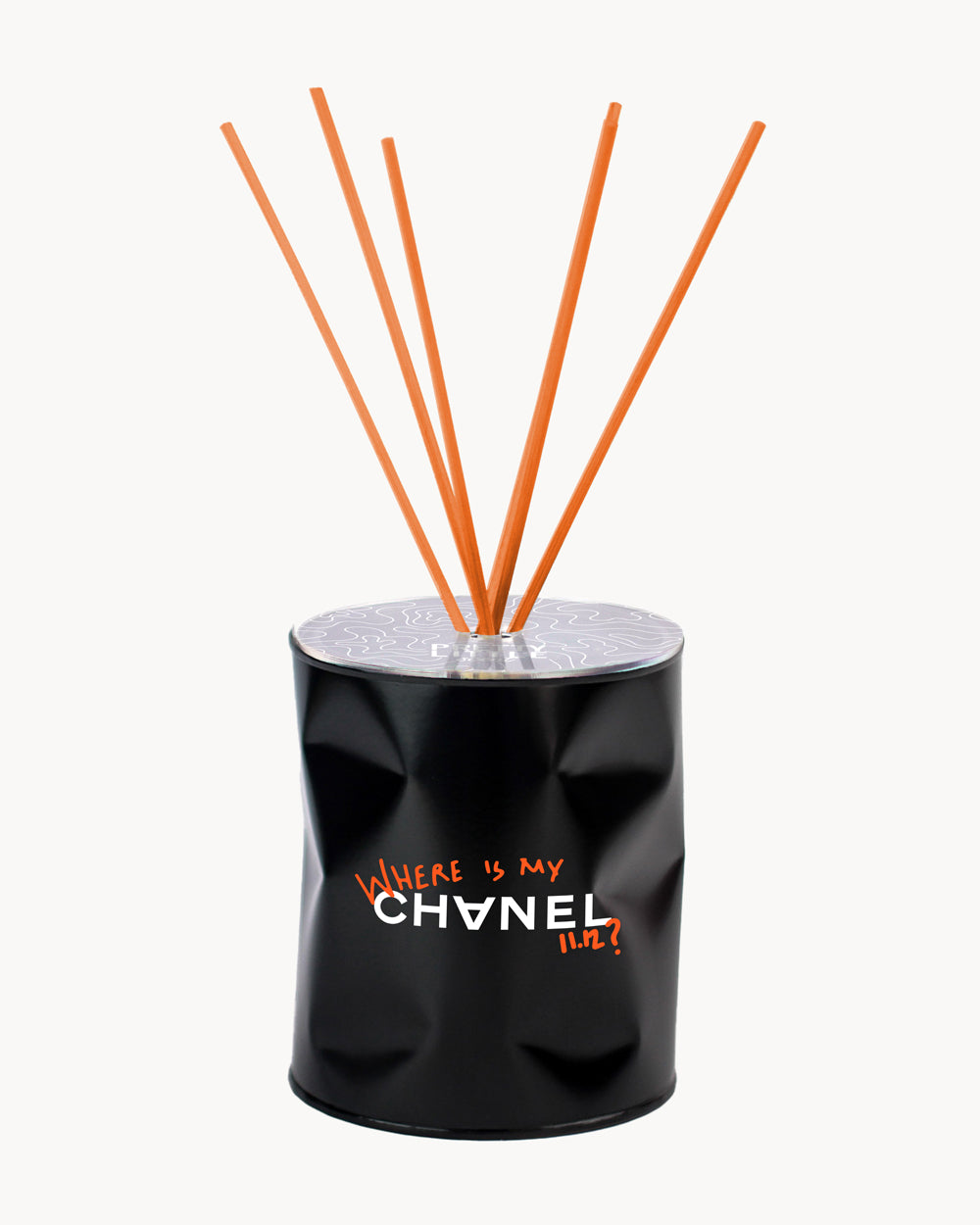 Profumatore - "Where is my CC?" - Nero / Arancione