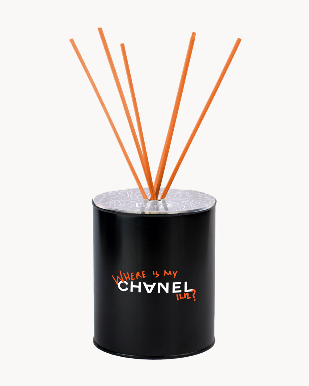 Profumatore - "Where is my CC?" - Nero / Arancione
