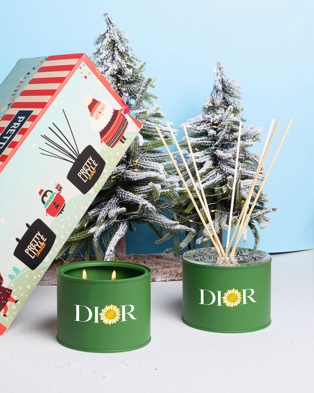 Christmas Edition Verde - “Flower j’aDior” Oro