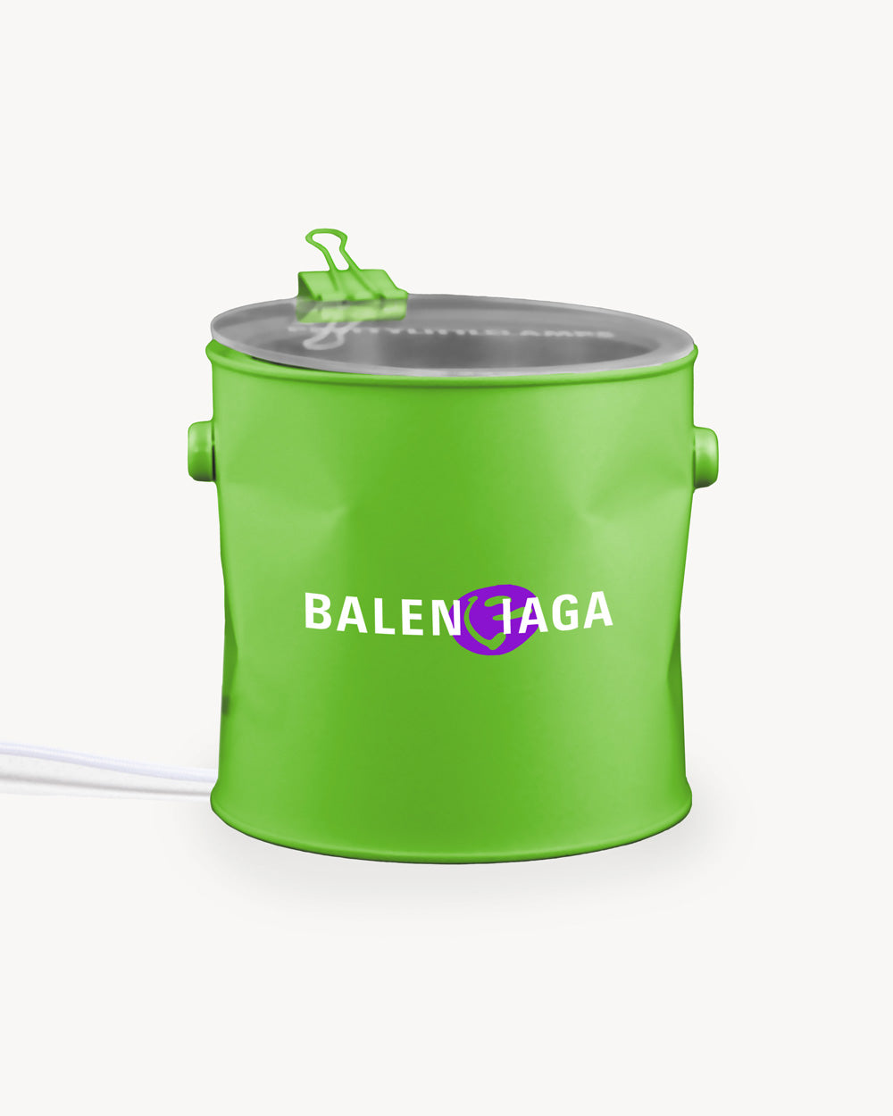 Lampada - “Bale-Smile" - Verde Fluo