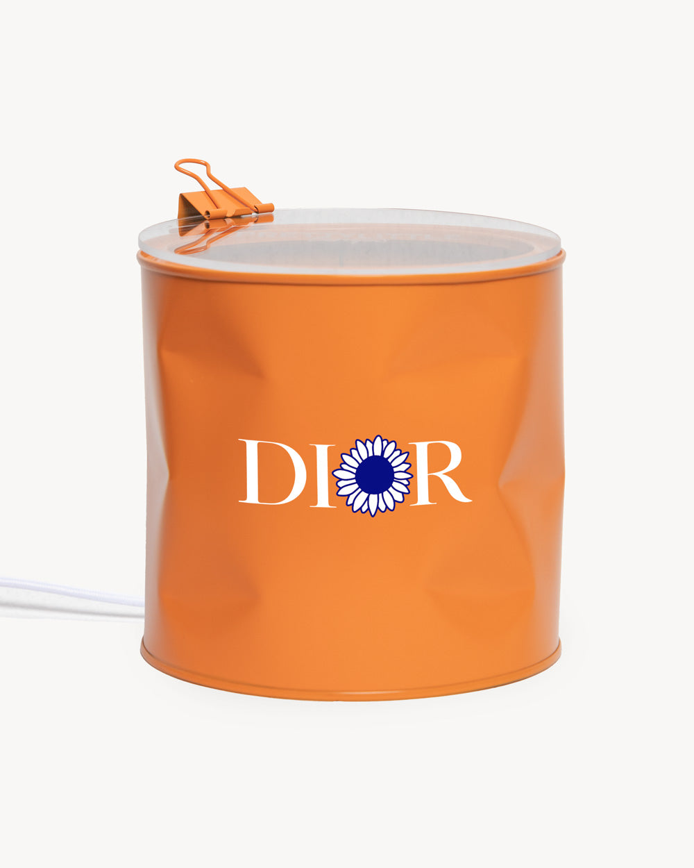 Lampada - “Flowers j'aDIOR” - Arancione