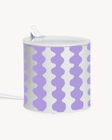 Lampada - "DNA" - Bianca / Lilla