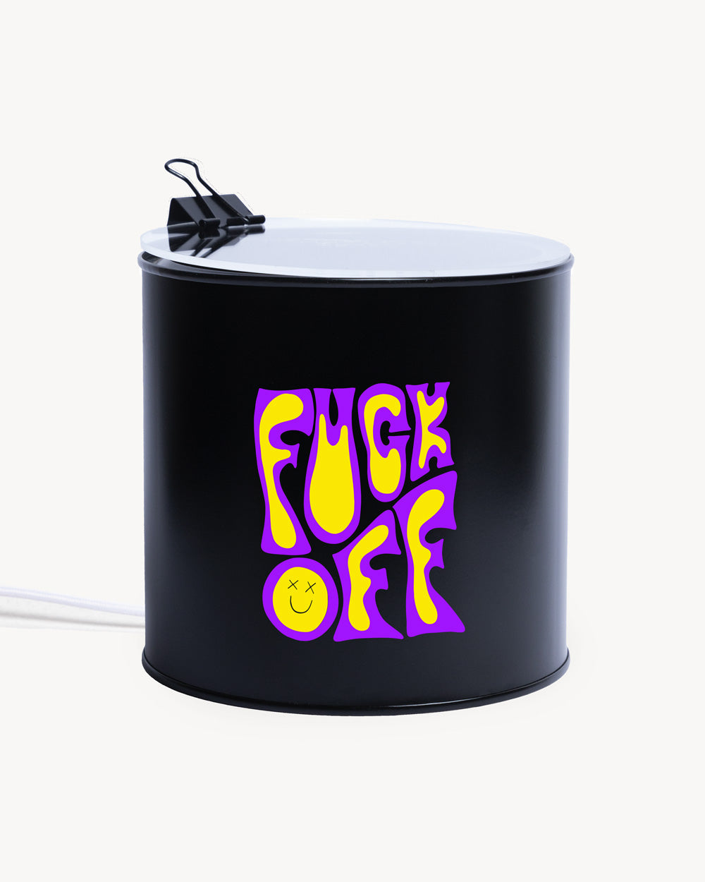 Lampada - “F**k OFF” -  Nera