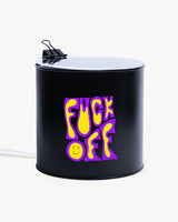 Lampada - “F**k OFF” -  Nera