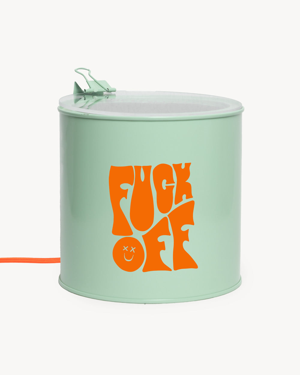 Lamp - “F**k OFF” - Off Wh