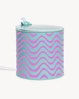 Lampada - “Waves” - Tiffany / Rosa