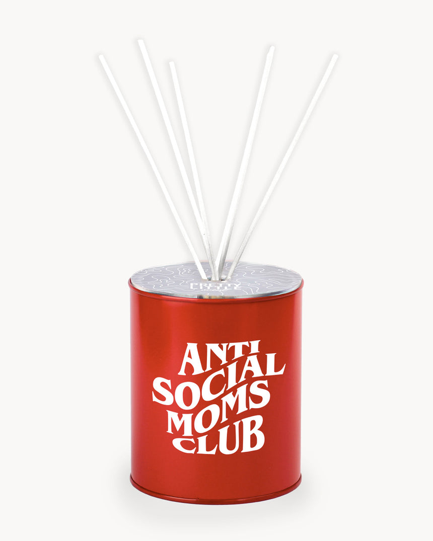 Profumatore - "Anti Social Moms Club" - Rosso