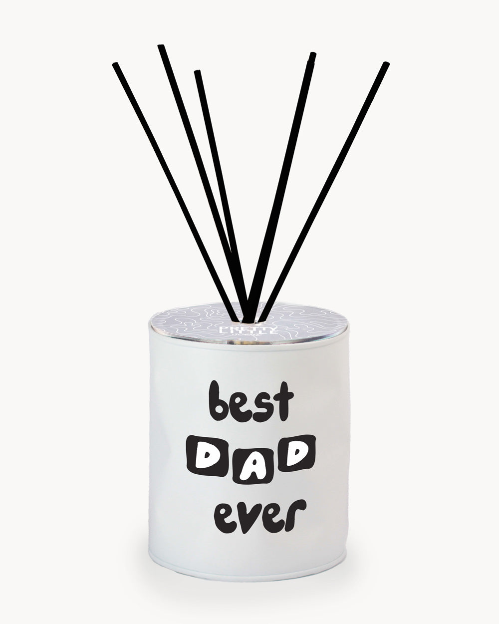 Profumatore - “Best Dad Ever” - Bianco