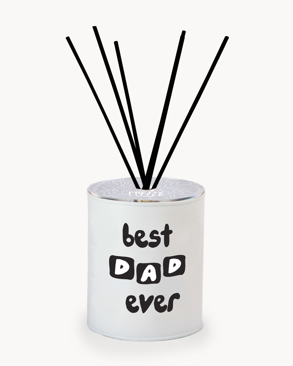 Profumatore - “Best Dad Ever” - Bianco