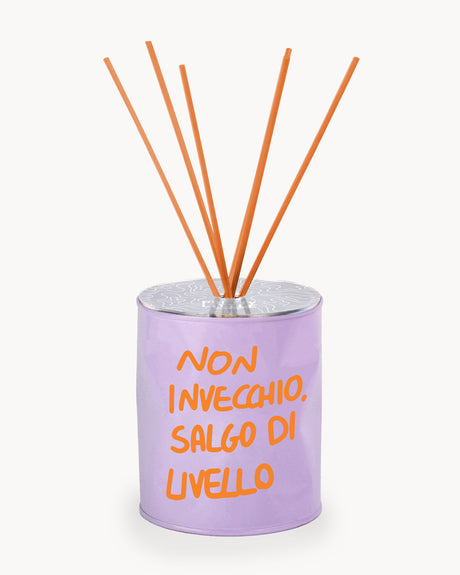 Profumatore - "Non invecchio, salgo di livello" - Lilla