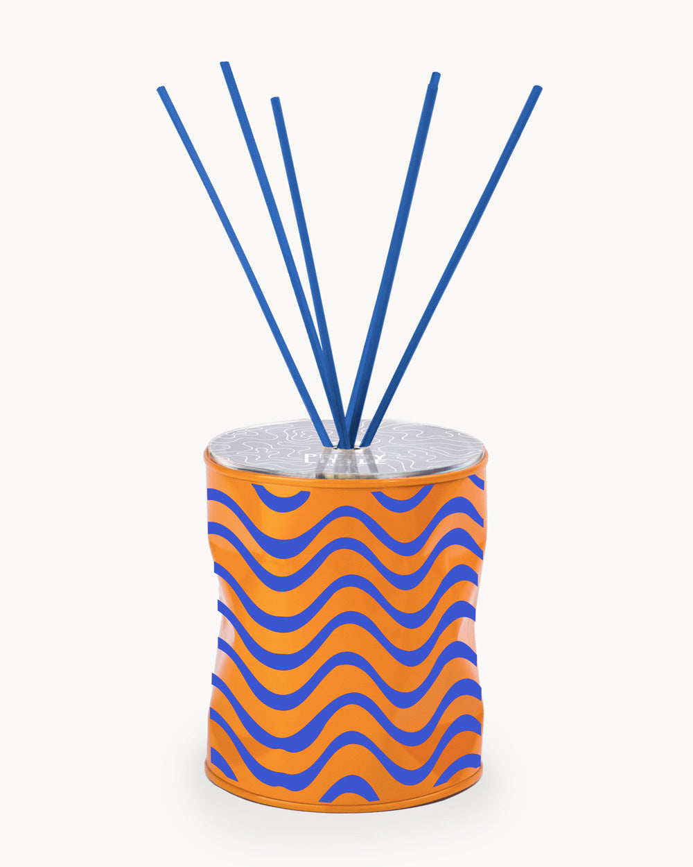Air Freshener - "Waves" - Orange / Royal