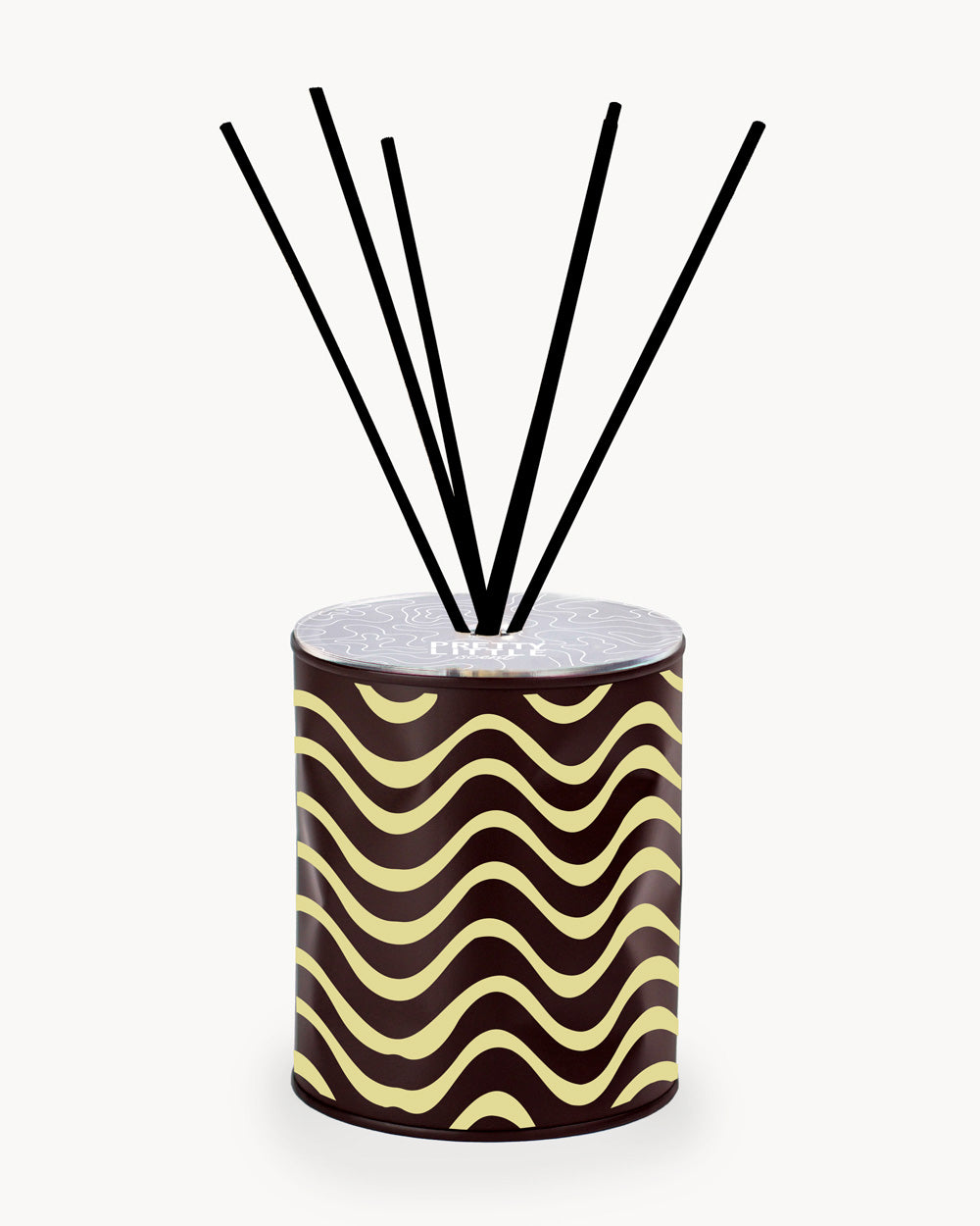 Air Freshener - "Waves" - Brown / Gold
